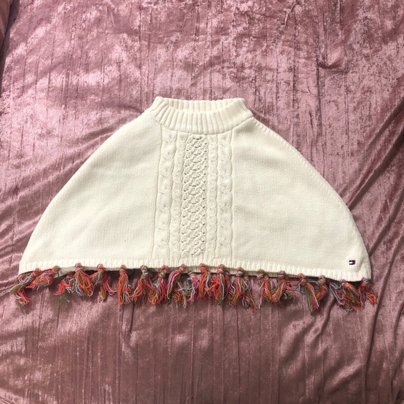 Tommy Hilfiger cream mock neck sweater size 4/4T - Picture 1 of 5